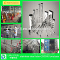 China Foshan welded stainless steel embossed pipe/tube for windows